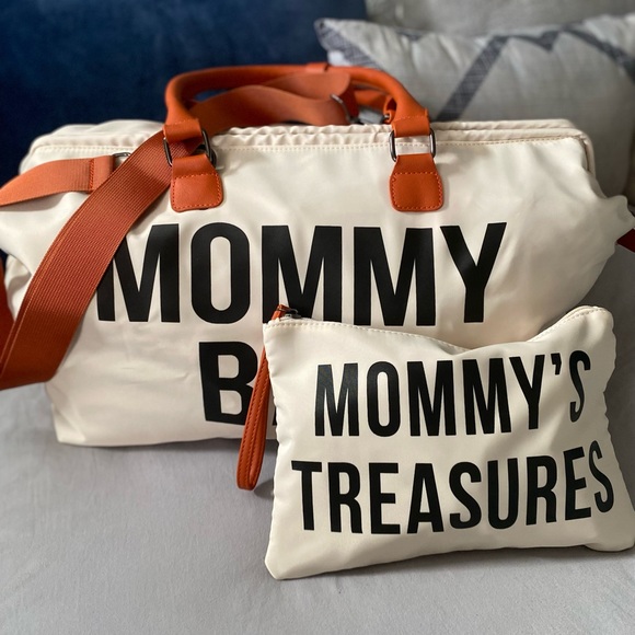 MOMMY BAG + mommy treasures + baby necessities overnight/ hospital bag - Picture 1 of 4